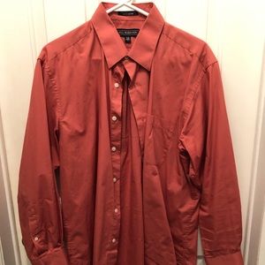 Bill Robinson Orange Button Down